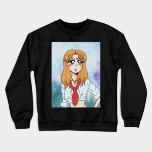 90's Anime Mia Colucci Crewneck Sweatshirt